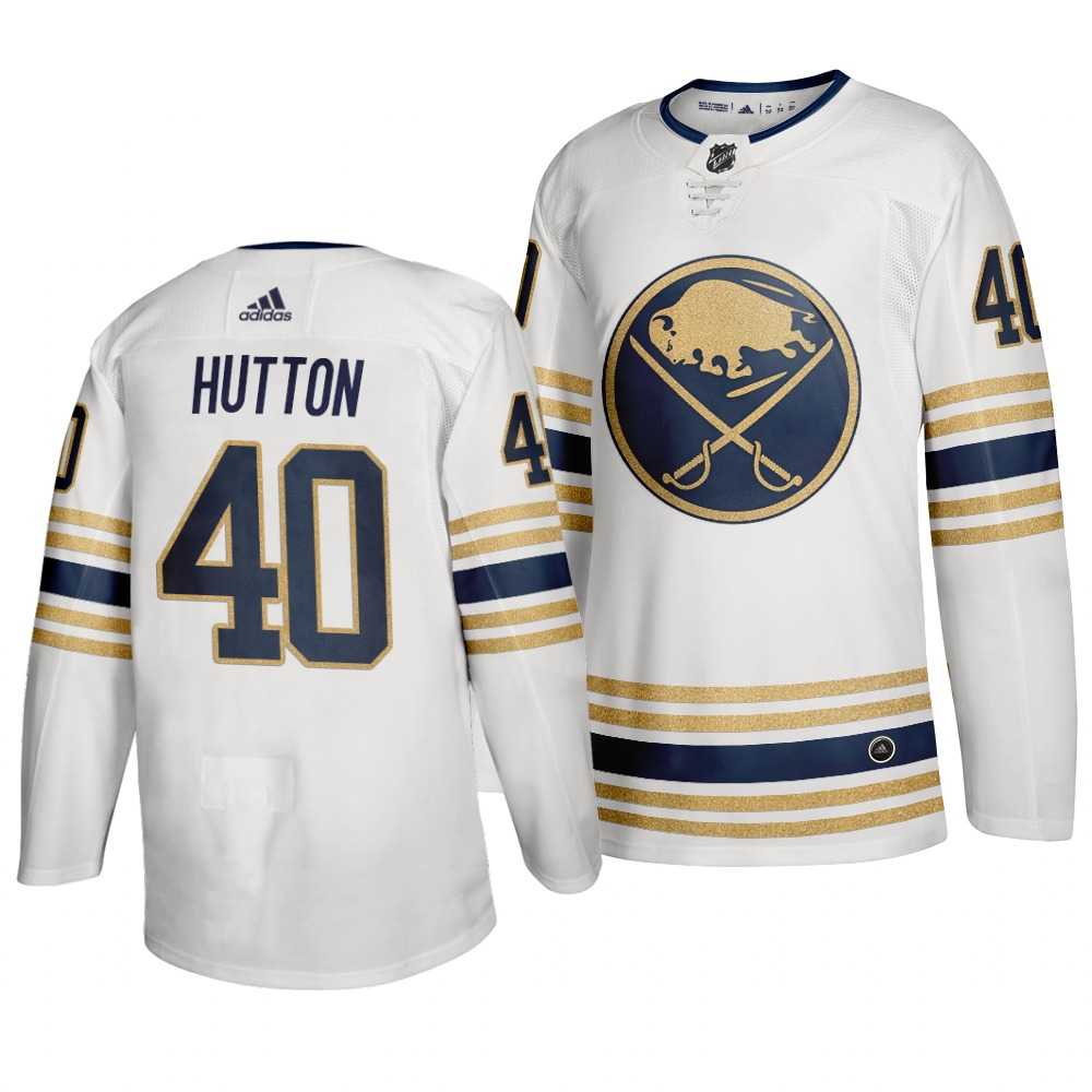 Sabres 40 Carter Hutton White 50th anniversary Adidas Jersey Dzhi,We sell and wholesale Sabres 40 Carter Hutton White 50th anniversary Adidas Jersey Dzhi on line form chian!